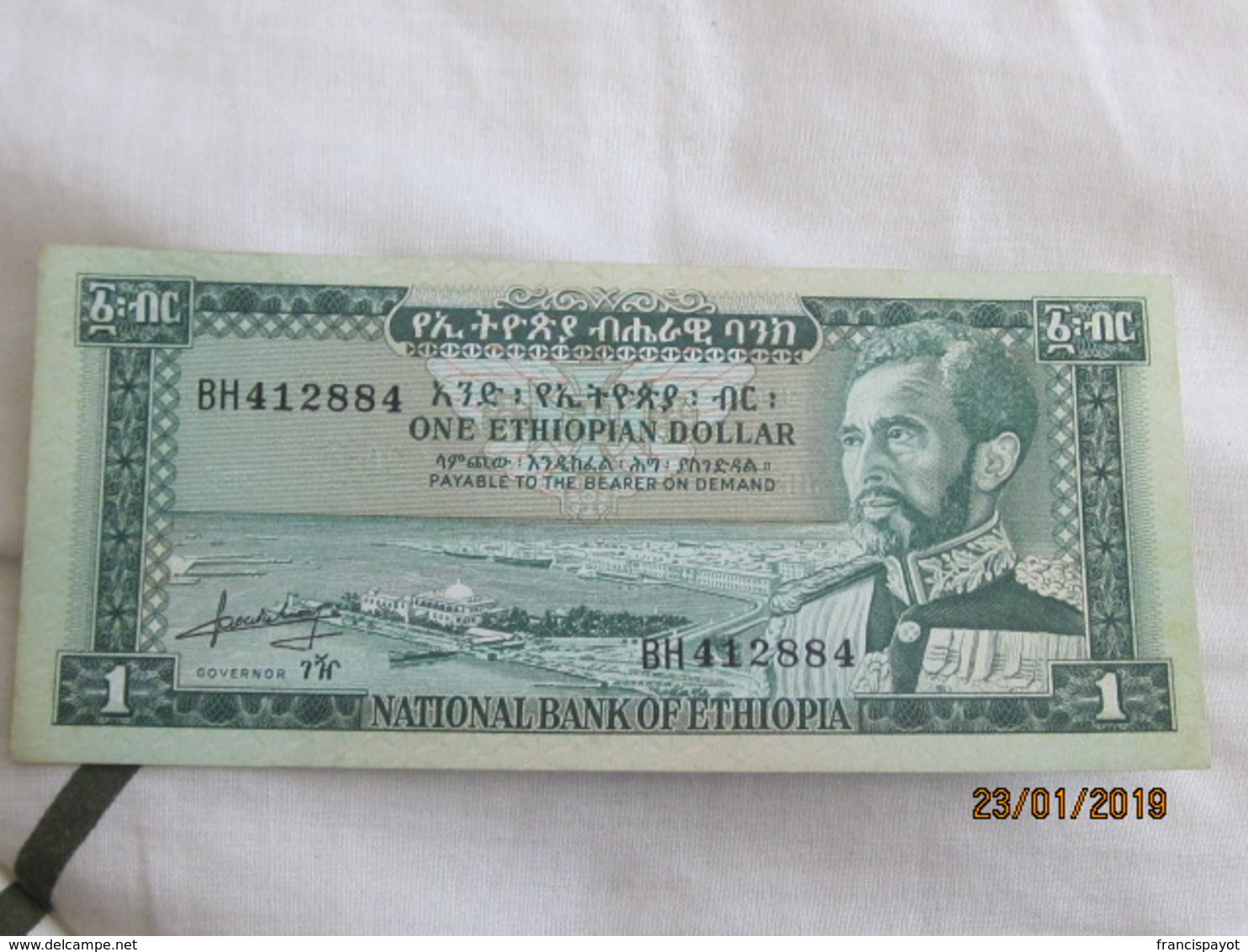 Ethiopie: 1 $ET 1966 UNC - Ethiopie