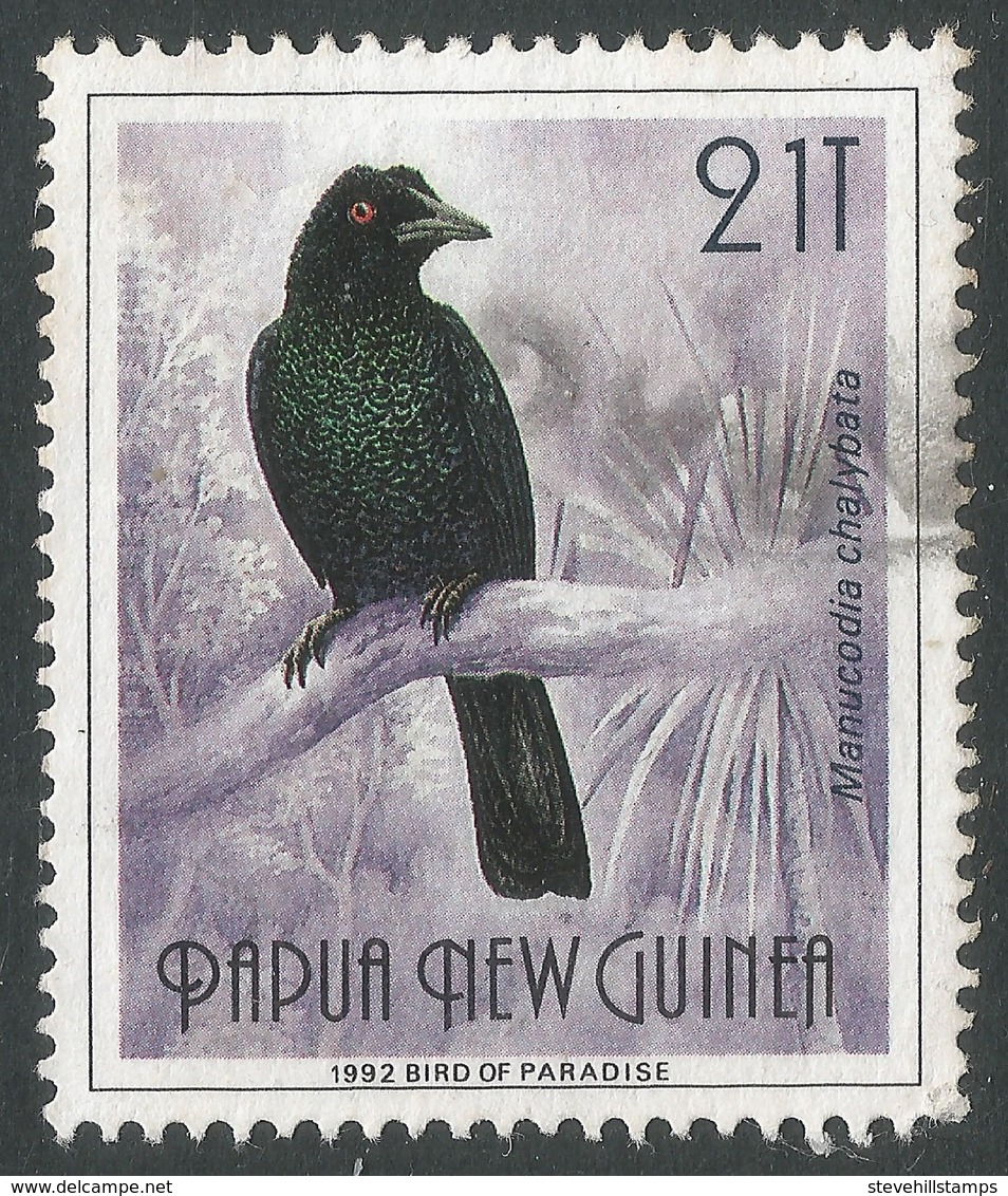 Papua New Guinea. 1991 Birds Of Paridise. 21t Used. SG650a - Papua New Guinea