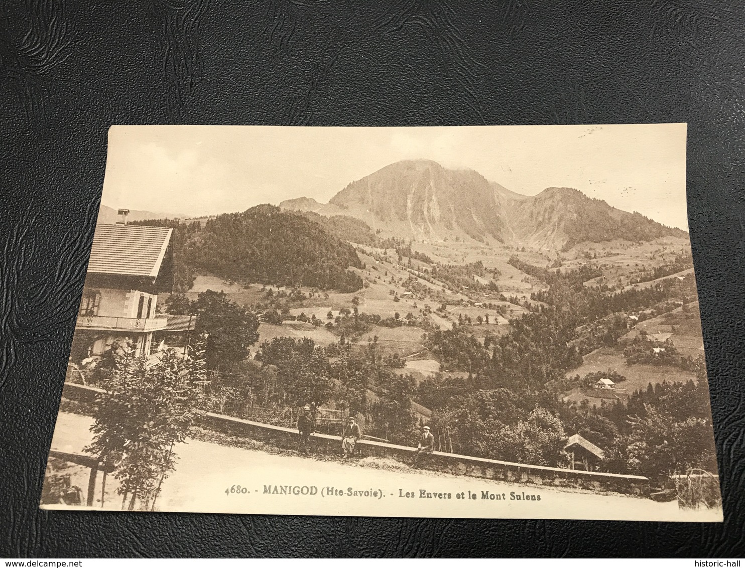 4680 - MANIGOD Les Envers Et Le Mont Sulens - 1930 Timbrée - Autres & Non Classés