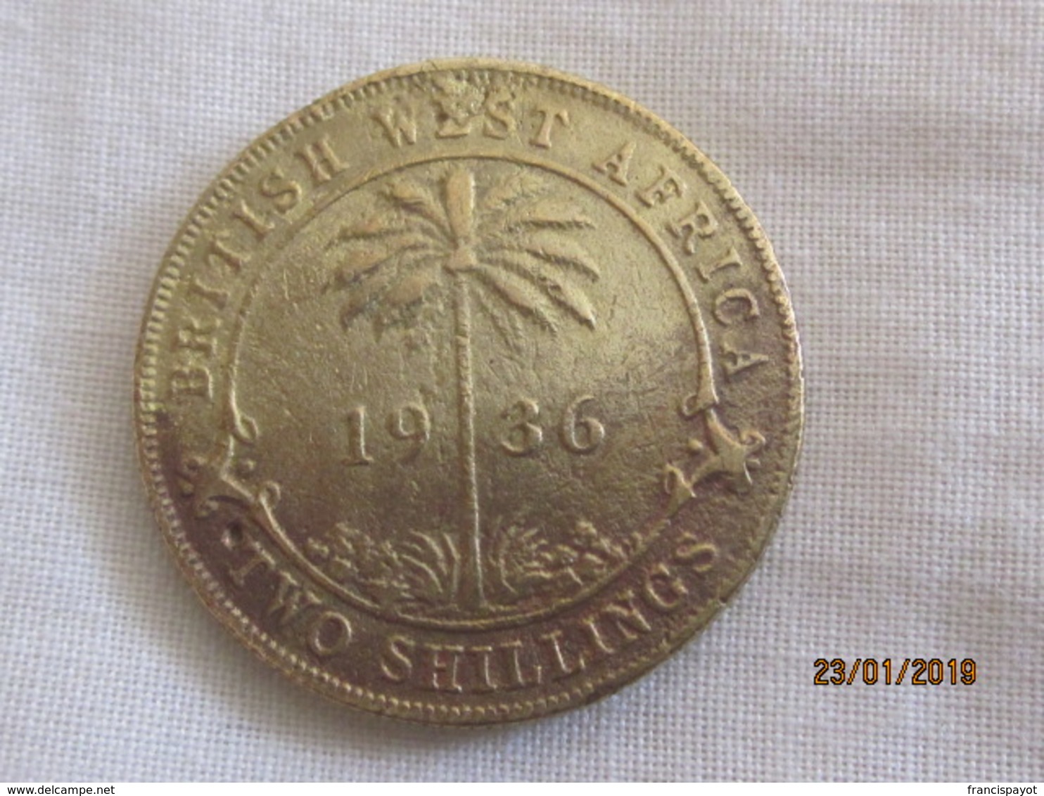 Nigeria / British West Africa: 2 Shillings 1936 - Nigeria