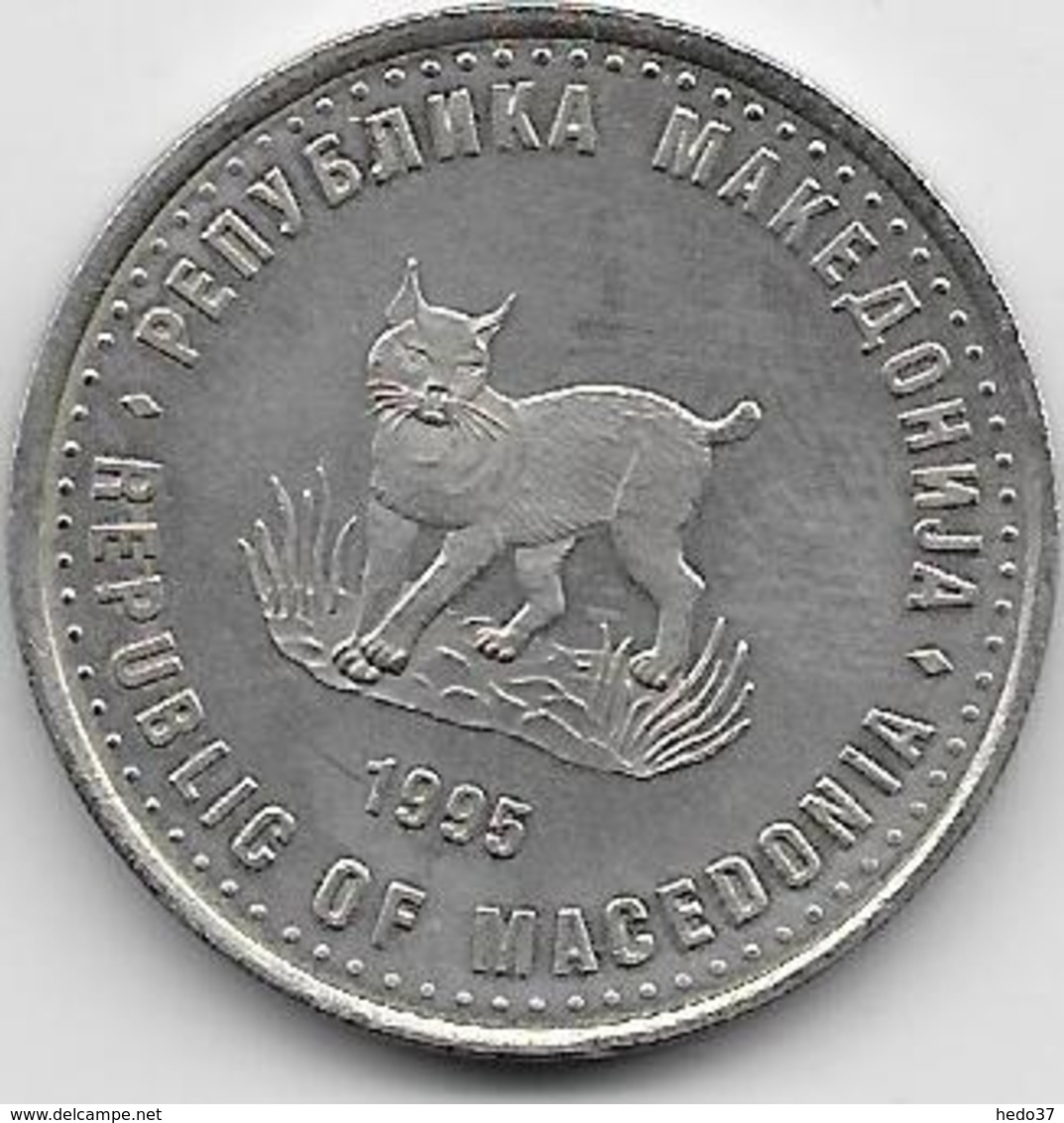 Macédoine - 5 Denars - 1995 - Macedonia Del Norte