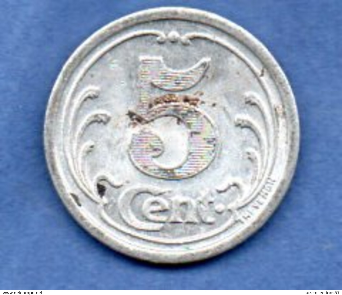 Loiret  -  5 Centimes 1922  -  état  SUP - Monetary / Of Necessity