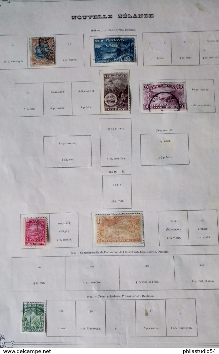 1864/1915: NEW ZEALAND-NOUVELLE ZÉLANDE - Ancient Collection - Sonstige & Ohne Zuordnung