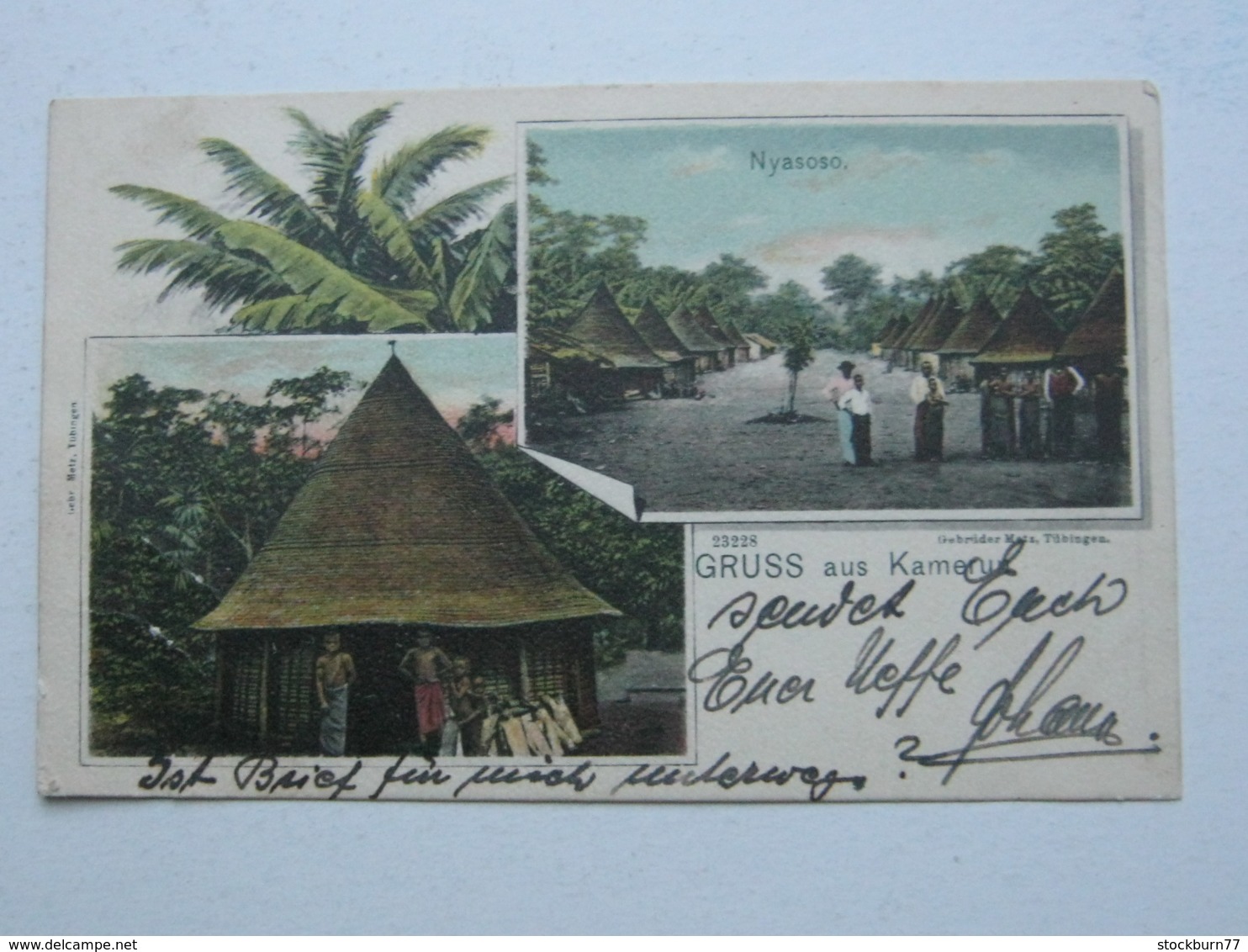 KAMERUN , Ansichtskarte Mit Stempel JOKO 1905 - Kamerun