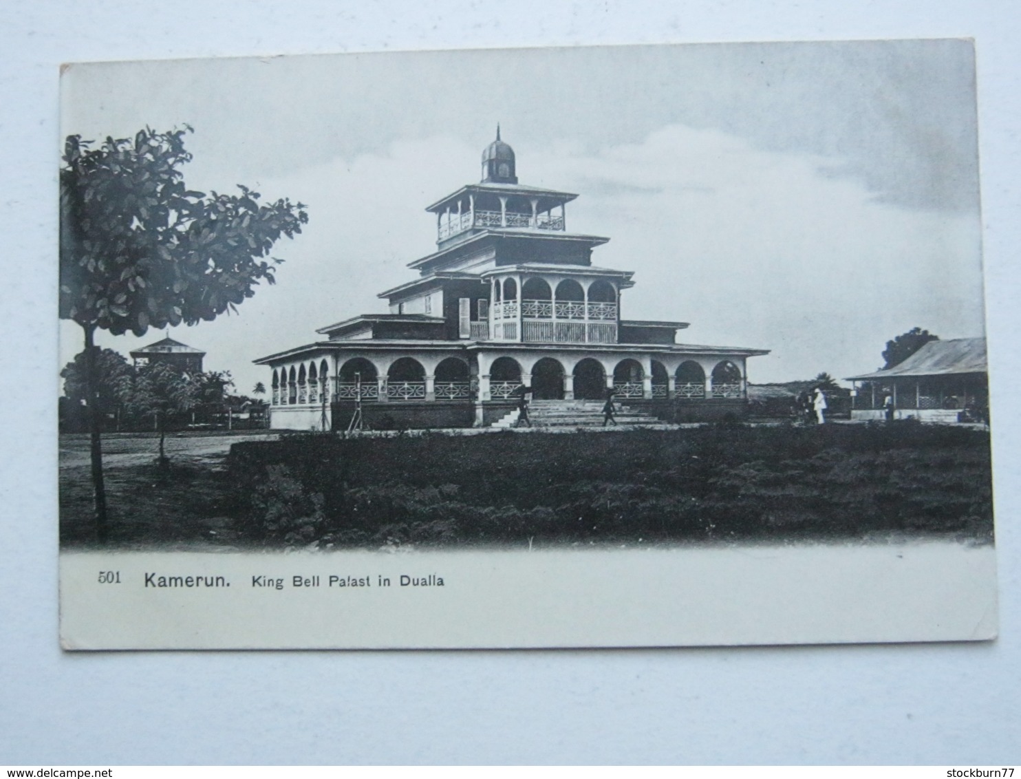 KAMERUN , Ansichtskarte Mit Stempel KRIBI  1907 - Kamerun