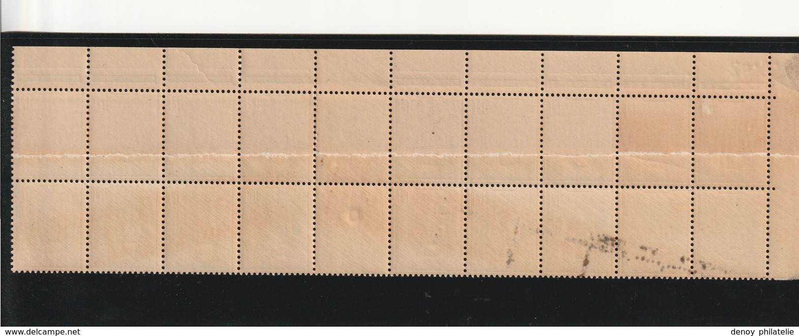 France Variété 719B  Gandon , Impression Sur Raccord En Bande 9 Coin De Feuille  RRR - Unused Stamps