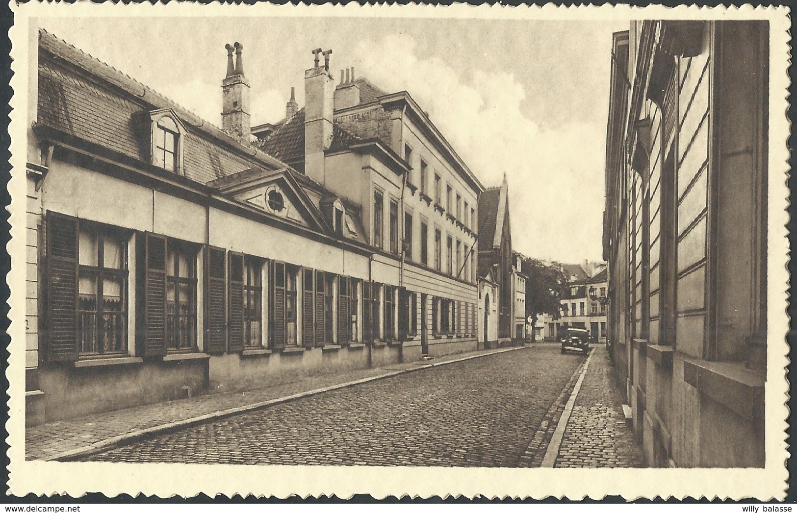 CPA Gent Soeurs Augustines Rue Du Chantier - Gent