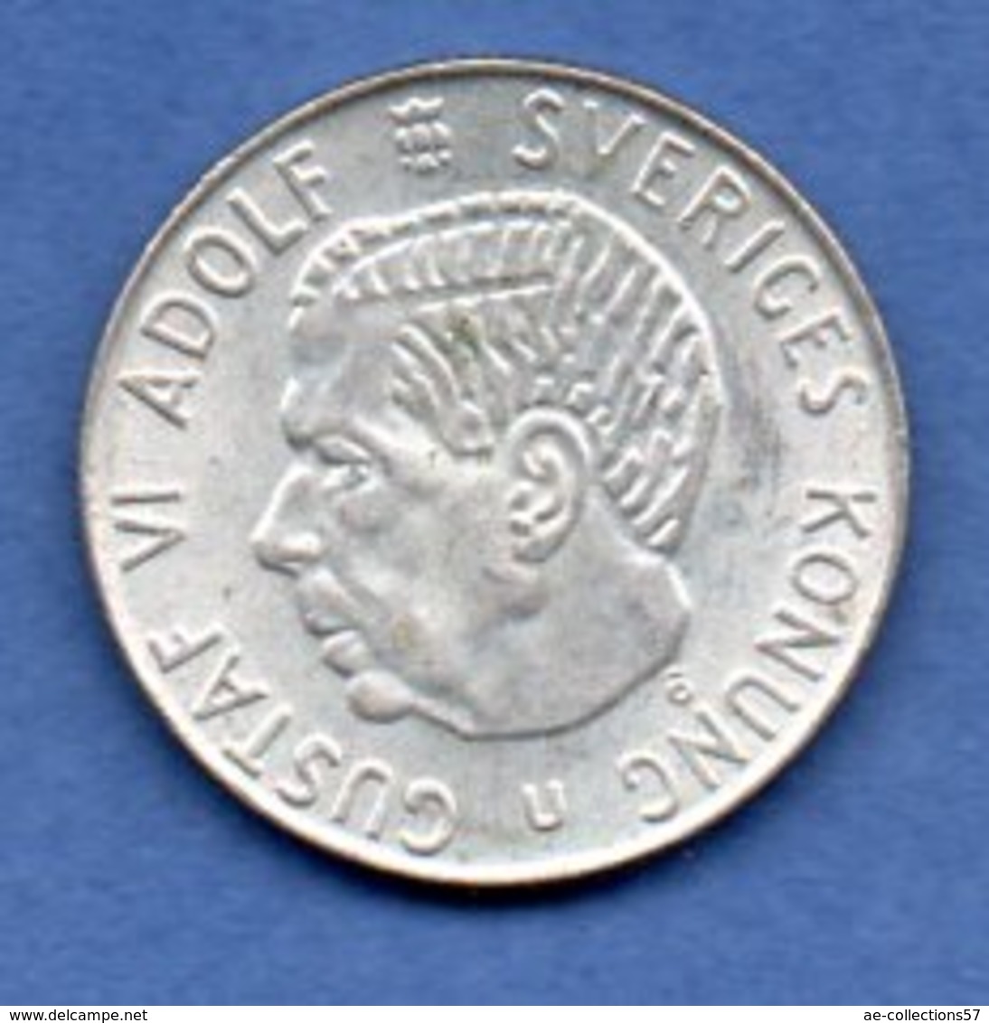 Suède  -  1 Krone 1966  - Km # 826  - état  SUP+ - Suède