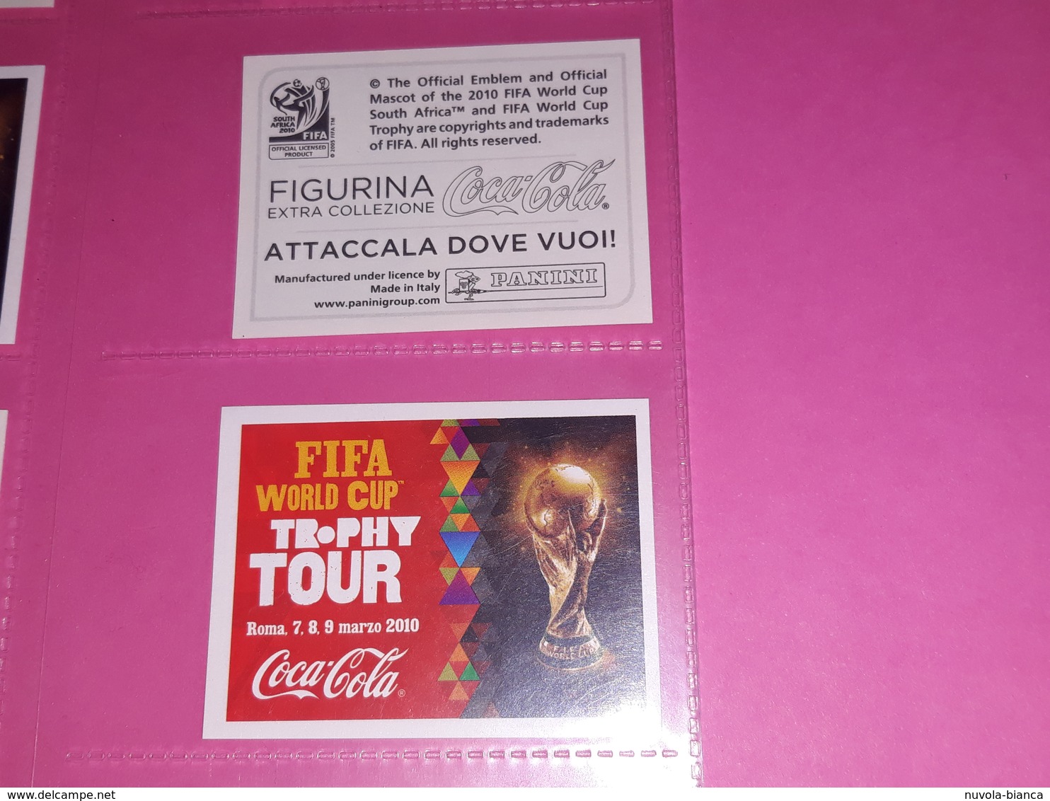 Fifa World Cup Africa 2010 Figurina Fuori Catalogo COCA COLA Panini - Edizione Italiana