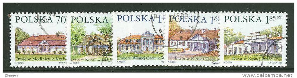 POLAND 1999 MICHEL No: 3772-3776  USED  /zx/ - Oblitérés