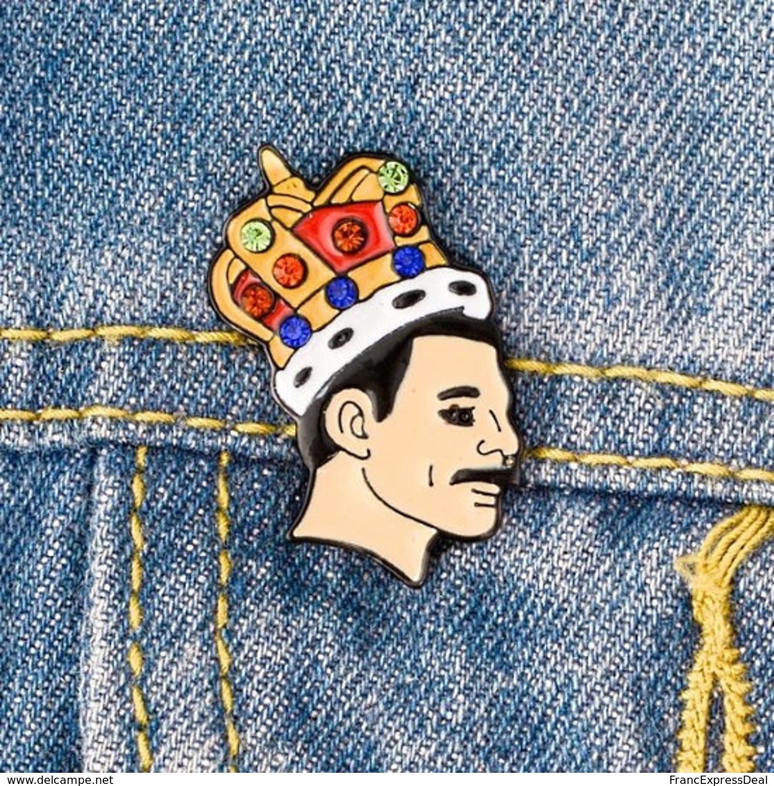 Pins Pin's Badge NEUF En Métal ( Brooch ) - Queen Freddie Mercury - Cinéma