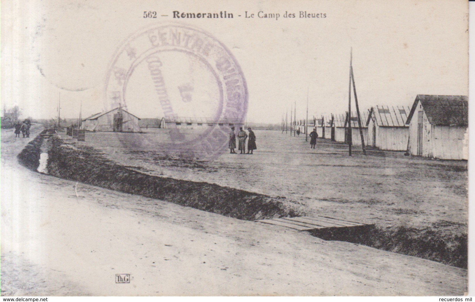 Romorantin Le Camp Des Bleuets  1919 - Romorantin