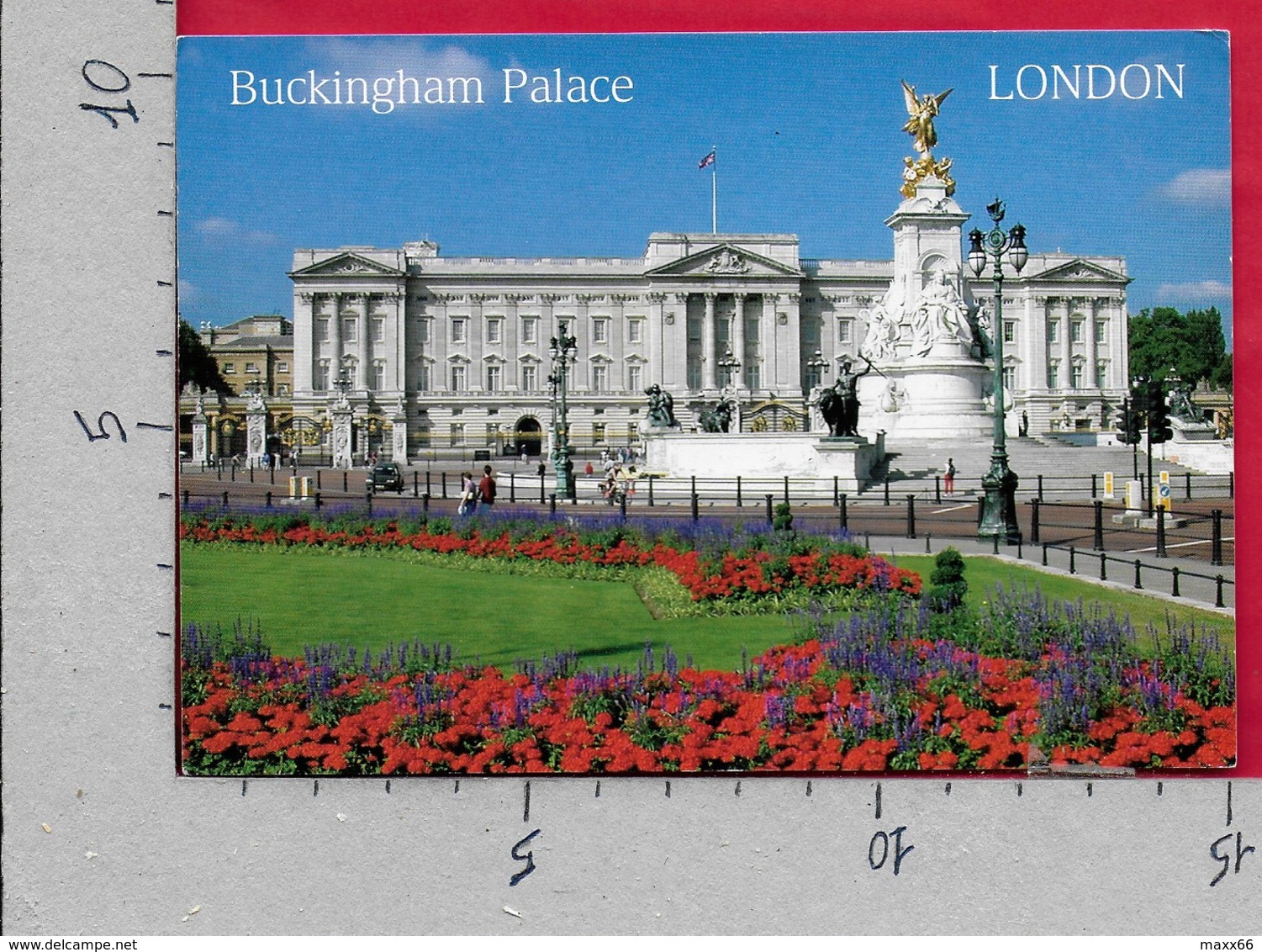 CARTOLINA VG REGNO UNITO - LONDON - Buckingham Palace - 10 X 15 - ANN. 2008 - Buckingham Palace