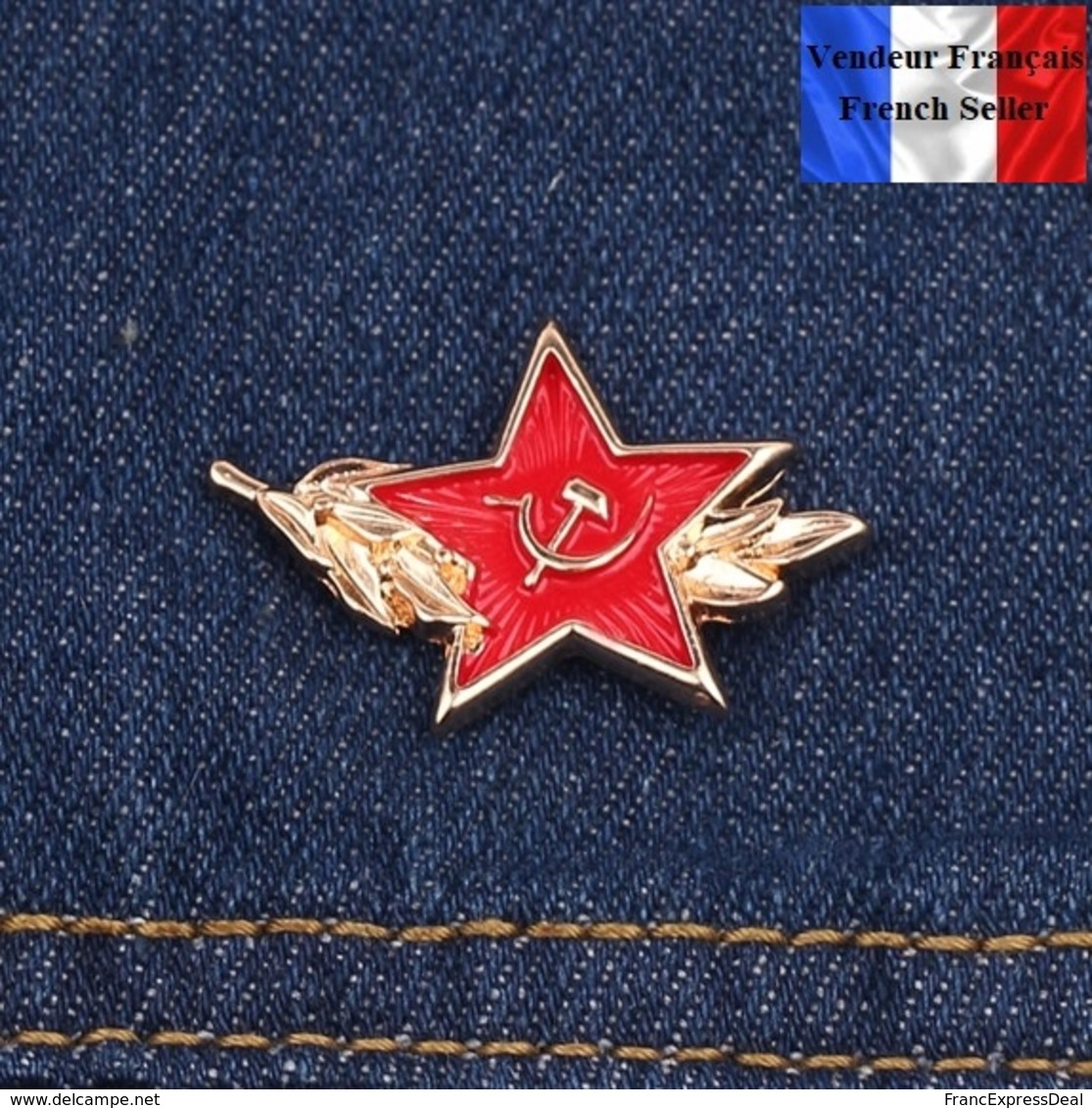Pins Pin's Badge NEUF En Métal ( Brooch ) - Emblème De La Russie Russia CCCP URSS Soviet ( A ) - Autres & Non Classés