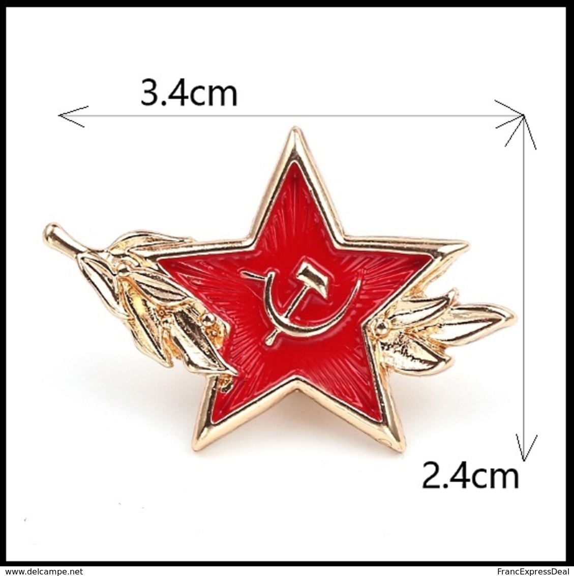 Pins Pin's Badge NEUF En Métal ( Brooch ) - Emblème De La Russie Russia CCCP URSS Soviet ( A ) - Autres & Non Classés