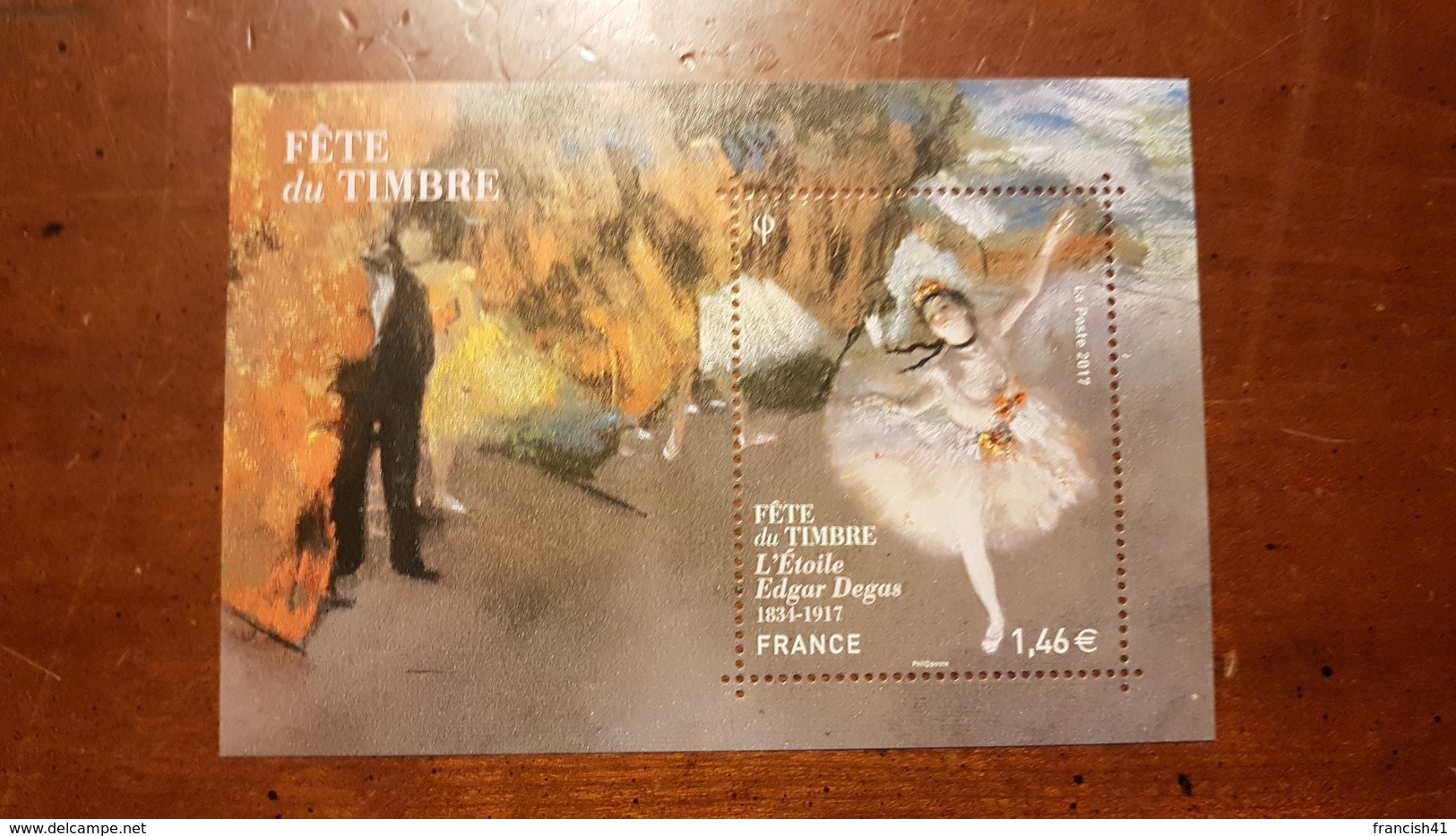 BLOC FEUILLET F 5031 "FETE DU TIMBRE ETOILE EDGAR DEGAS" FRANCE 2011 - Mint/Hinged