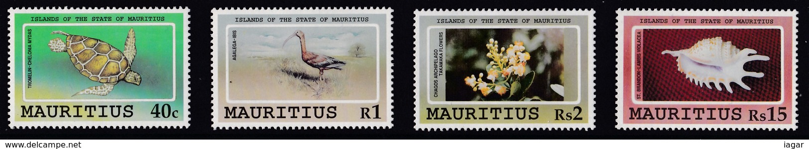 MAURITIUS 1991 FLORA & FAUNA - Mauritius (1968-...)