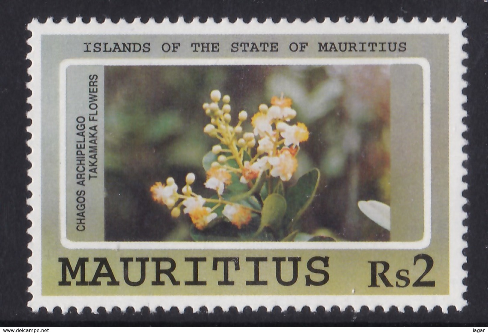 MAURITIUS 1991 FLORA & FAUNA - Mauritius (1968-...)