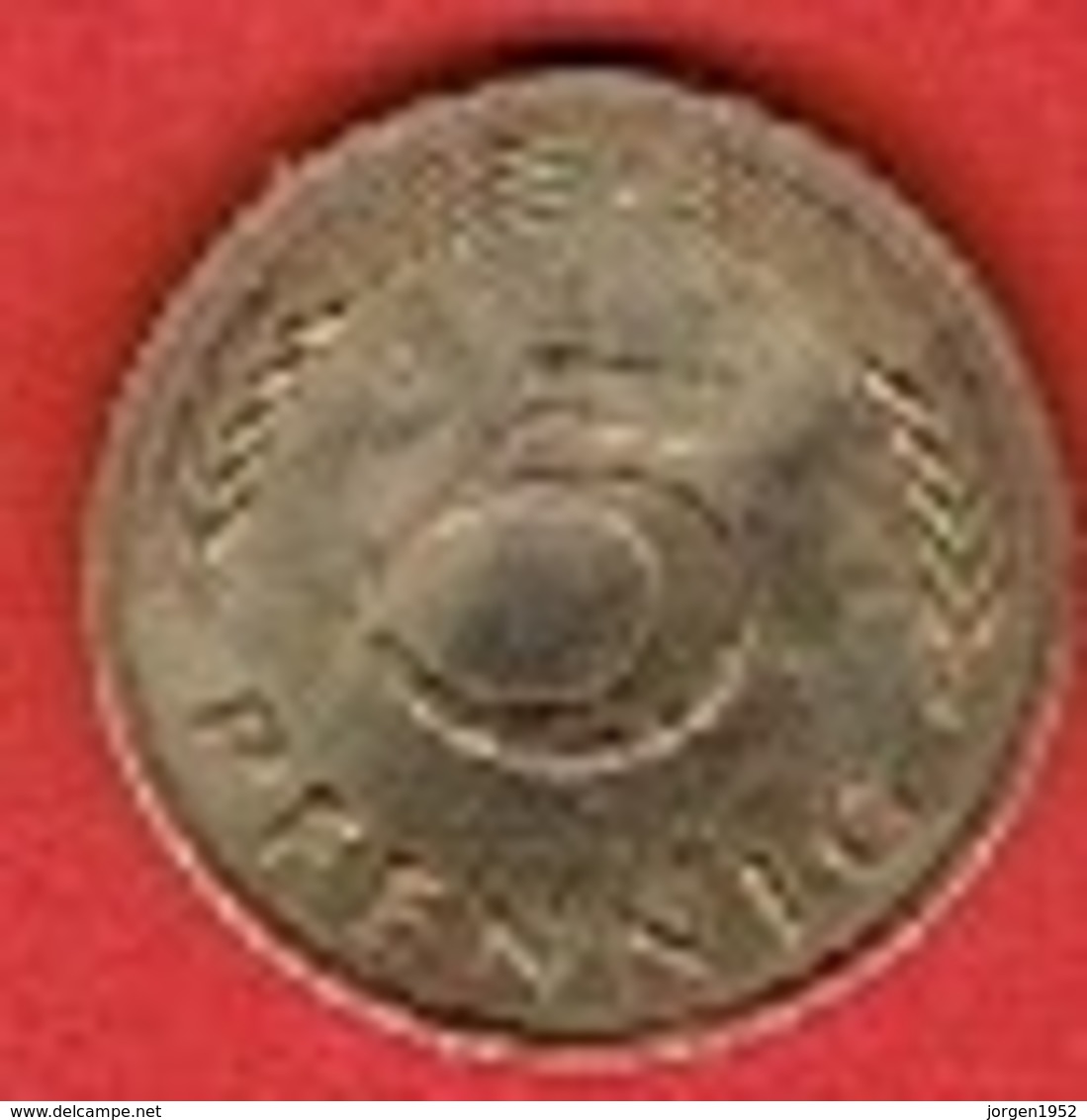 GERMANY  #  5 PFENNIG FROM 1976 - 5 Pfennig