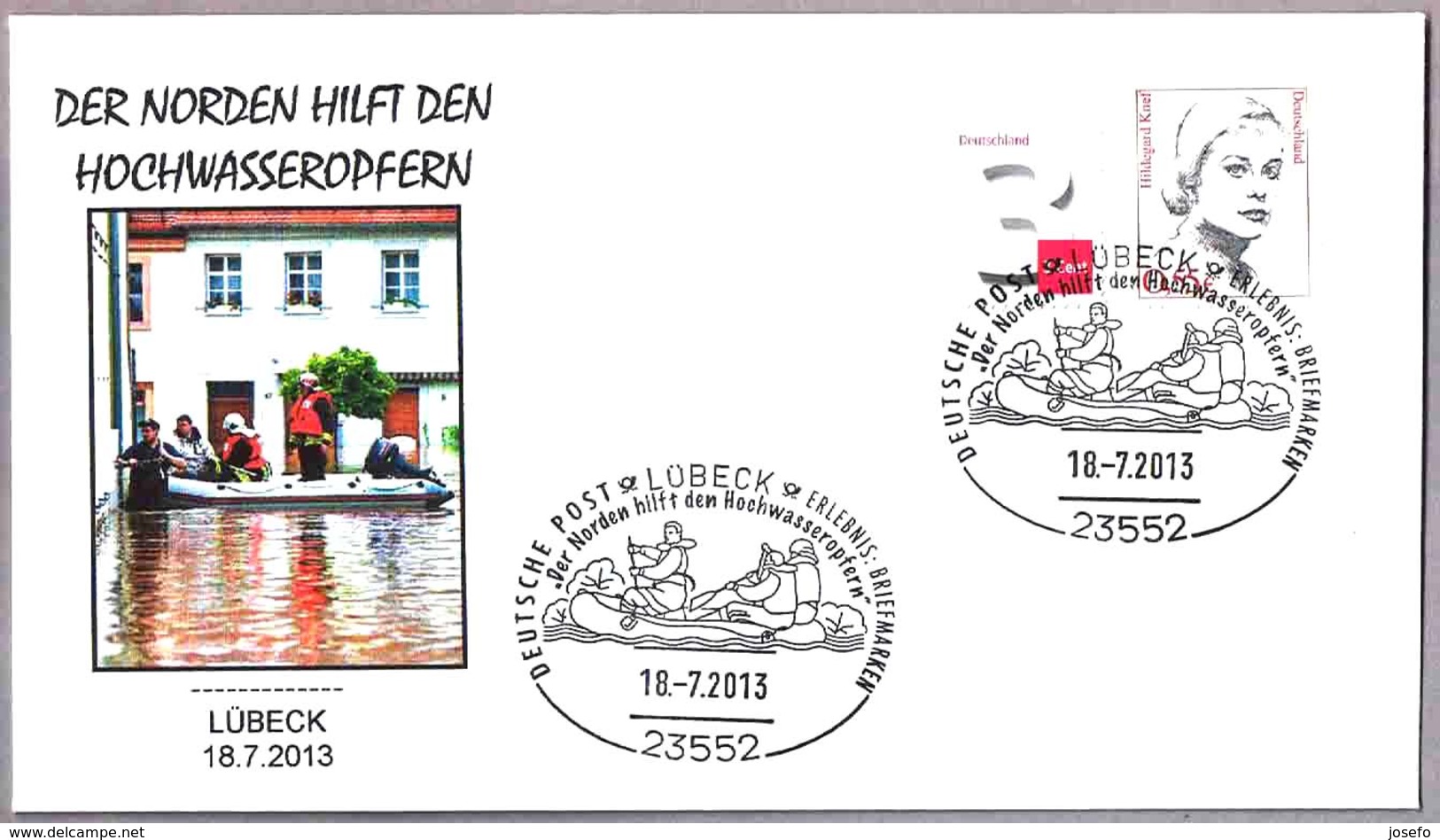 INUNDACIONES EN ALEMANIA 2013 - FLOODS IN GERMANY. Lübeck 2013 - Otros & Sin Clasificación