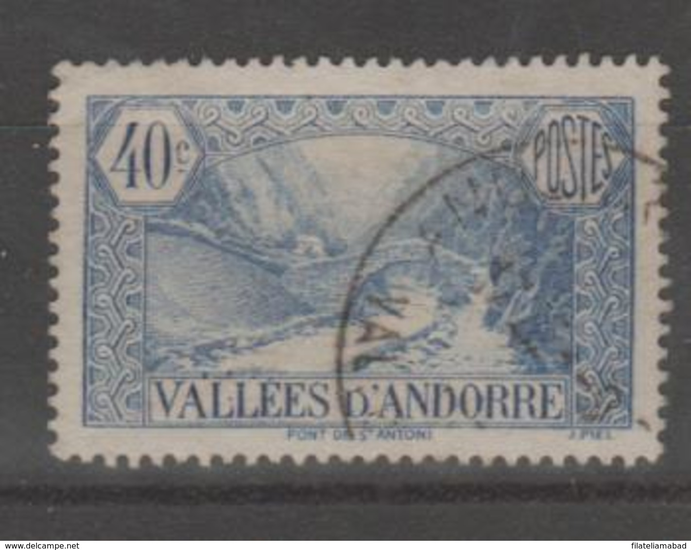 ANDORRA CORREO FRANCES SELLO USADO  (C.CLASICOS. - Gebraucht