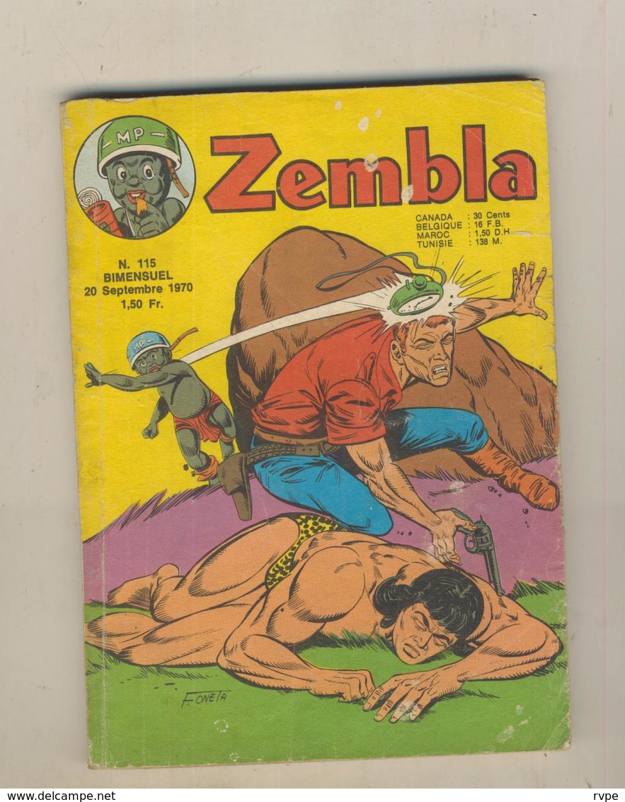 Ancien Petit Format  ZEMBLA   N° 115  DE 1970 - Petit Format