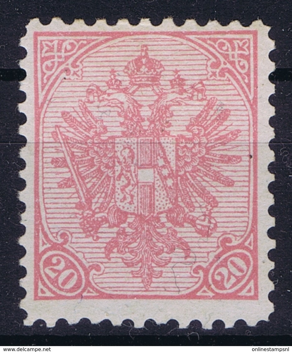 Österreichisch- Bosnien Und Herzegowina Mi. 16 Bx MH/* Flz/ Charniere Perfo 10,50  1900 - Unused Stamps