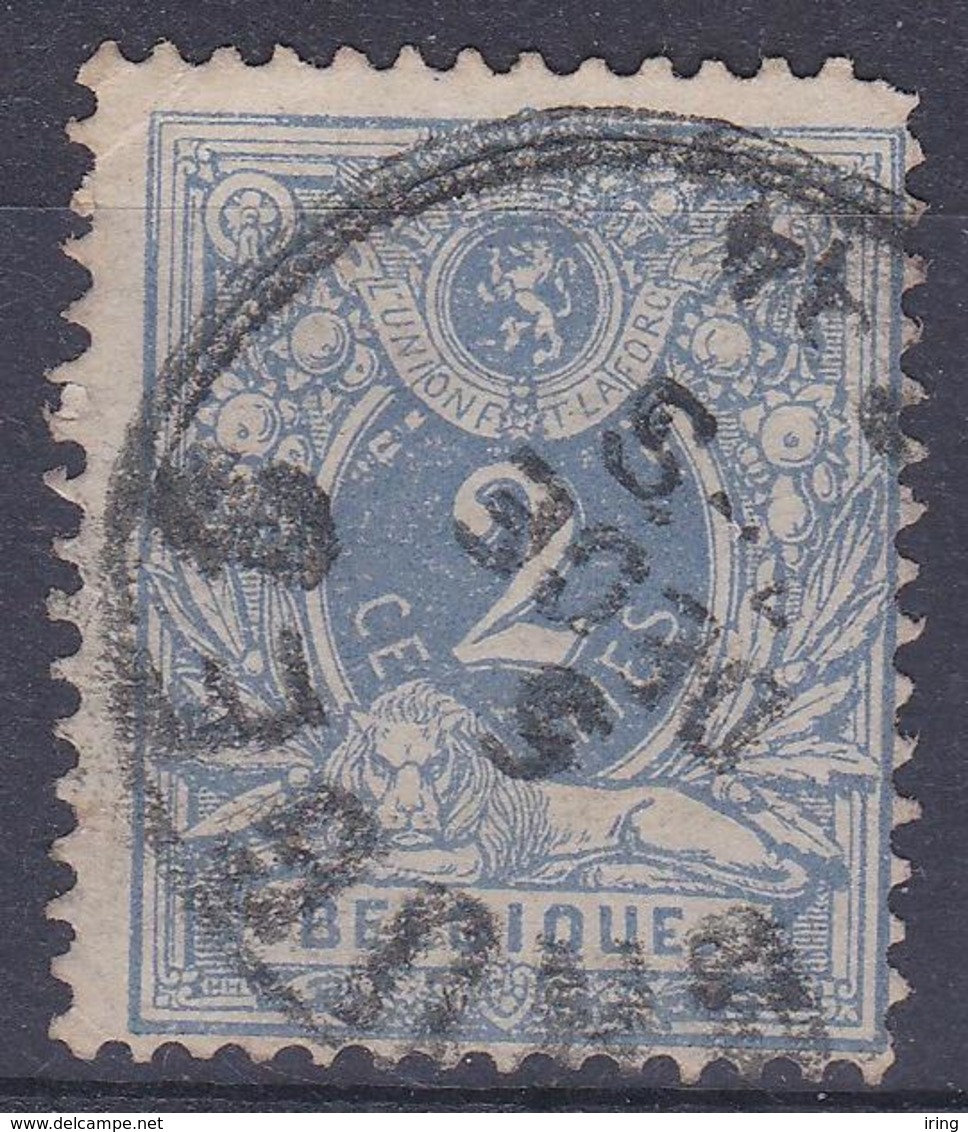 27 Stempel BRUGES - 1869-1888 Lion Couché