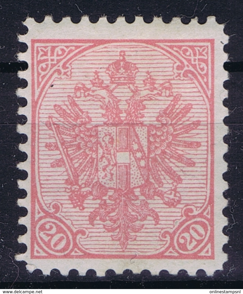 Österreichisch- Bosnien Und Herzegowina Mi. 16 Bx MH/* Flz/ Charniere Perfo 10,50 1900 - Ungebraucht