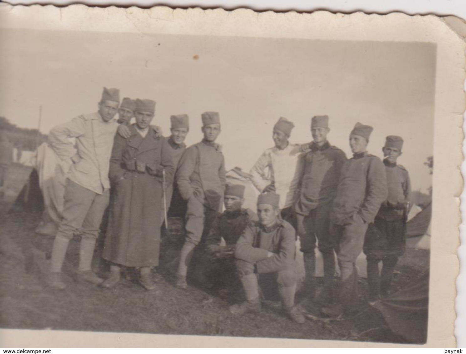 SERBIA, KINGDOM OF YUGOSLAVIA  --  SOLDATEN, BAJONET  ~  UGLJEVIK  ~  8,5 Cm X 6 Cm - Sonstige & Ohne Zuordnung