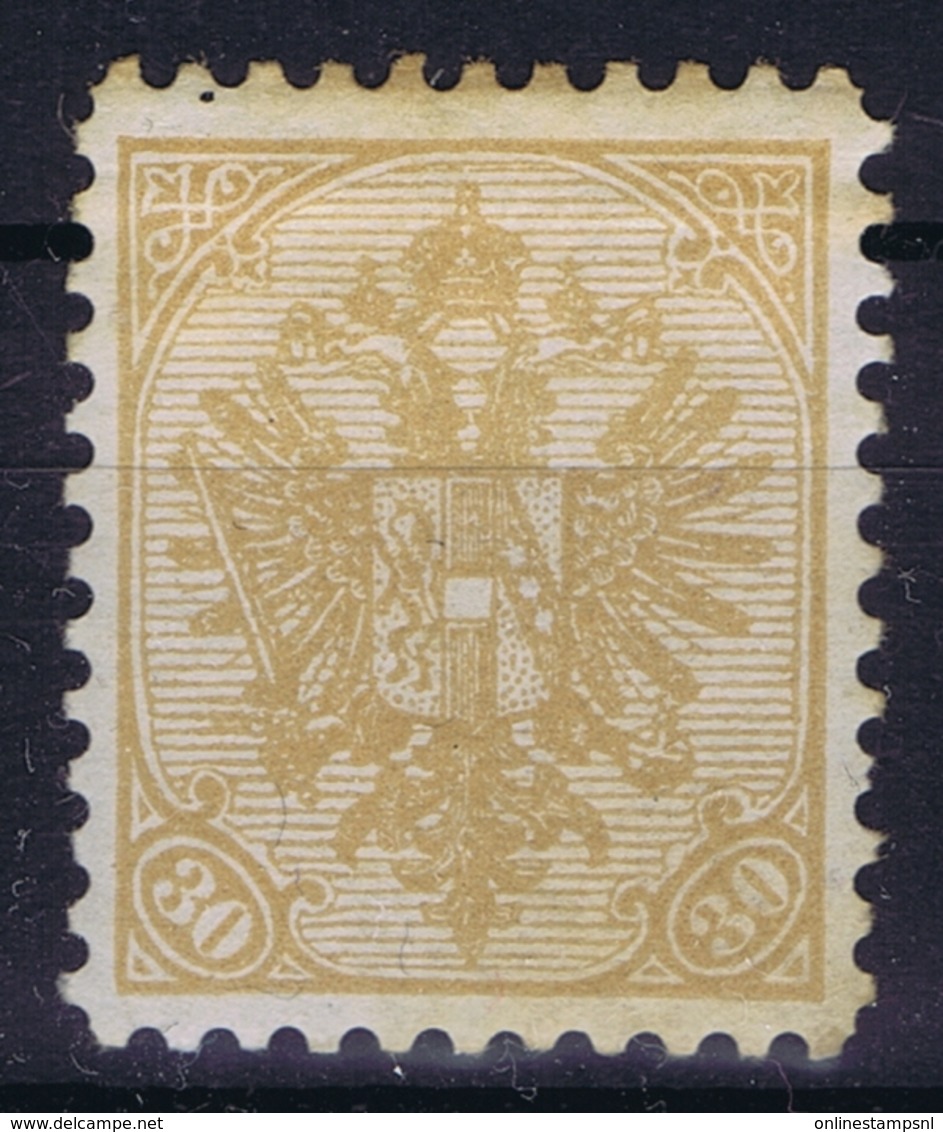 Österreichisch- Bosnien Und Herzegowina Mi. 18 MH/* Flz/ Charniere Perfo 10,50 1900 - Unused Stamps