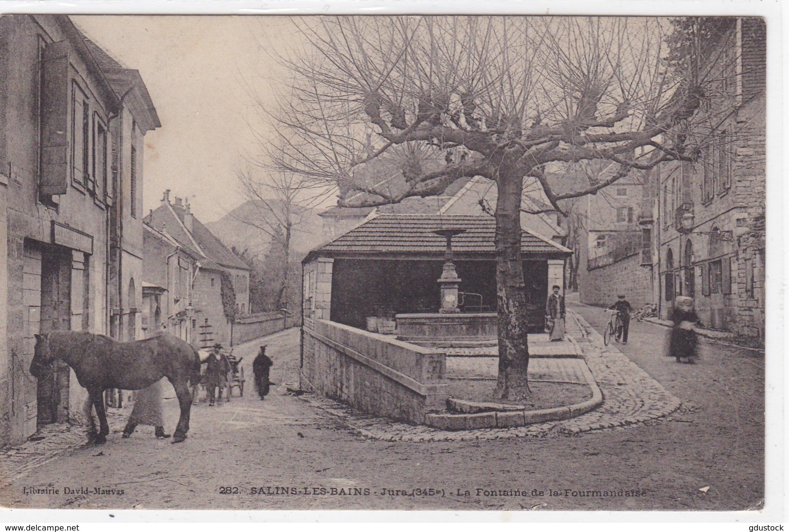 Jura - Salins-les-Bains - La Fontaine De La Fourmandaise - Autres & Non Classés