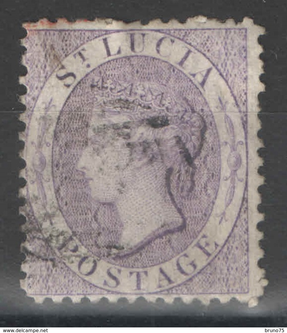 Sainte-Lucie - St. Lucia - YT 11 Oblitéré - 1864 - Ste Lucie (...-1978)