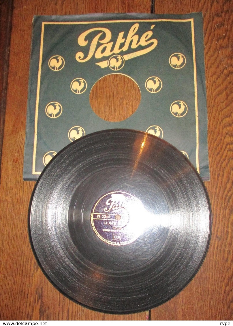 Disque Vinyle 78 T : La Danse De Spirou , Piccina La Bella - 78 Rpm - Gramophone Records