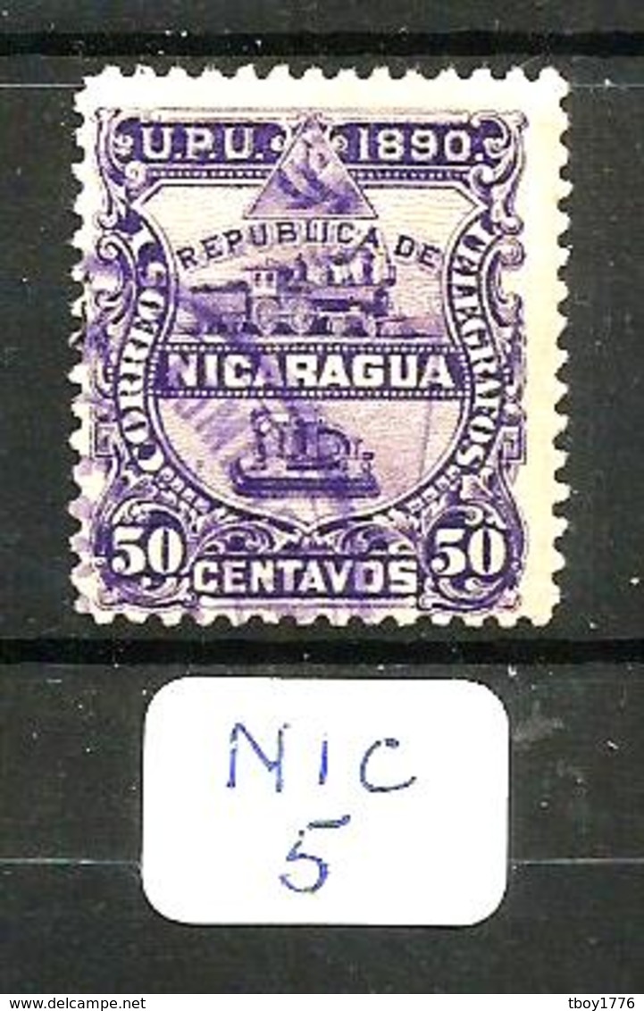 NIC YT 25 En Obl - Nicaragua