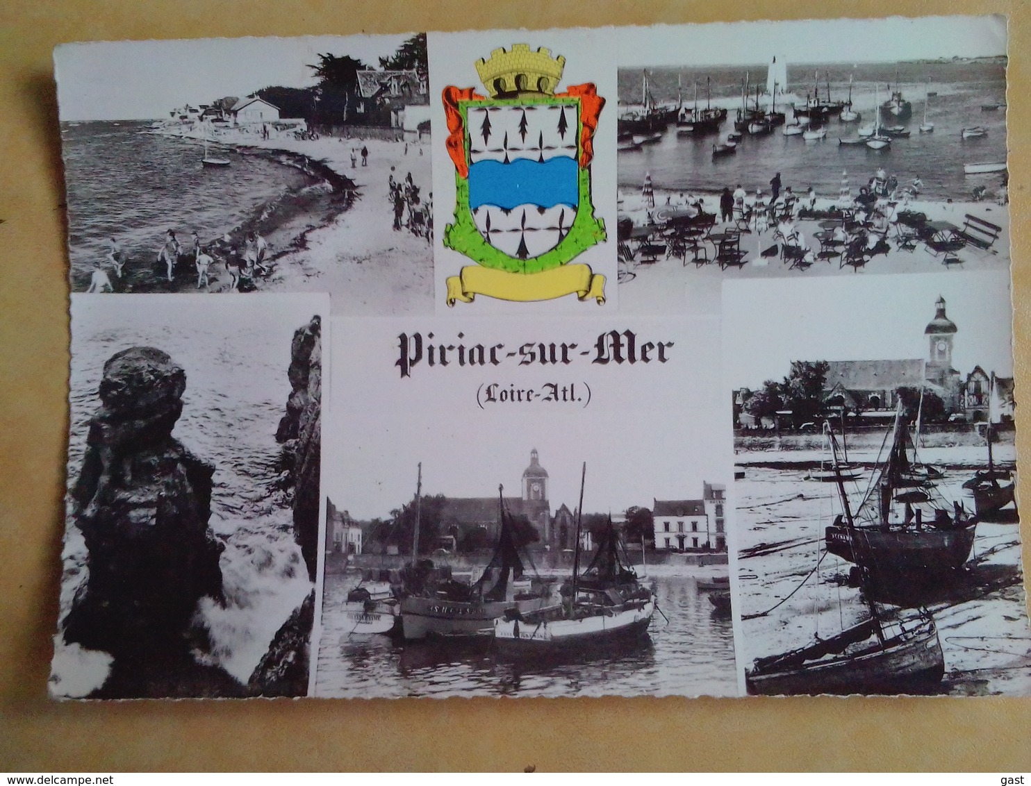 44  PRIAC  SUR  MER   5  VUES  +  BLAZON - Piriac Sur Mer