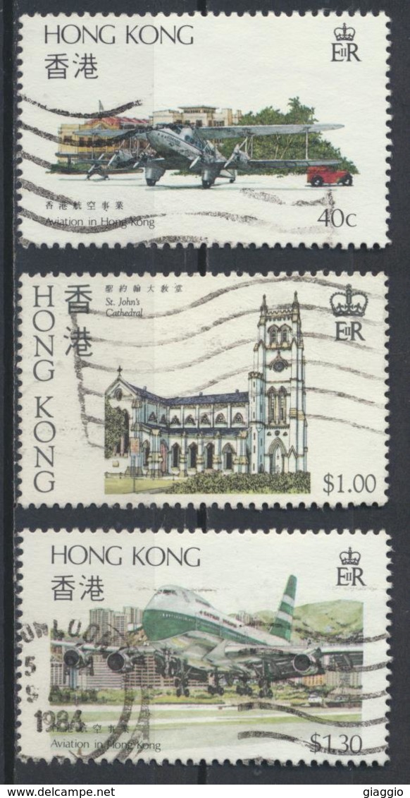 °°° HONG KONG - Y&T N°417/19 - 1984 °°° - Usati