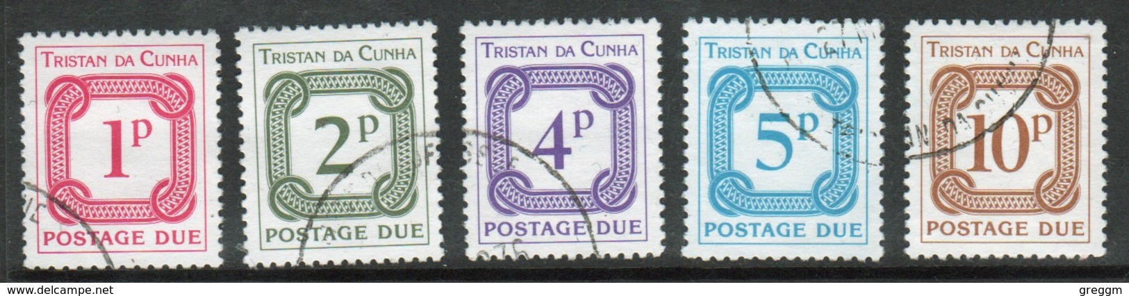 Tristan Da Cunha 1976 Set Of Postage Due Stamps. - Tristan Da Cunha