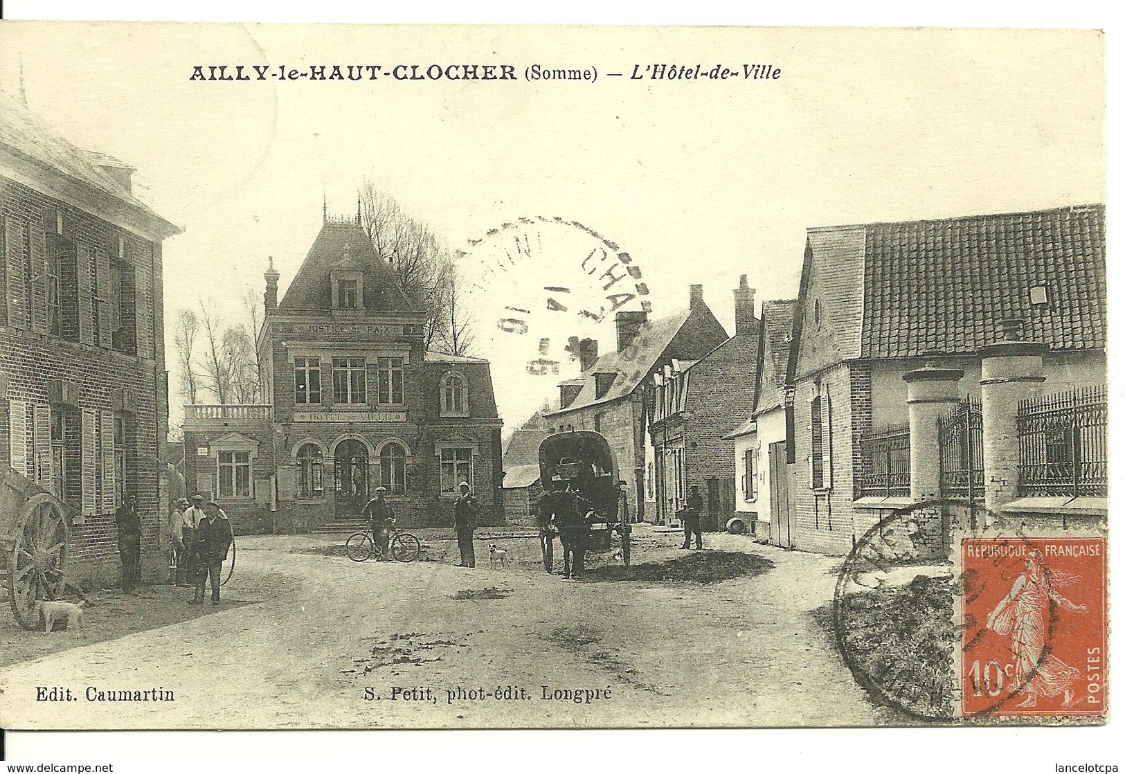80 - AILLY LE HAUT CLOCHER / L'HOTEL DE VILLE - Ailly Le Haut Clocher