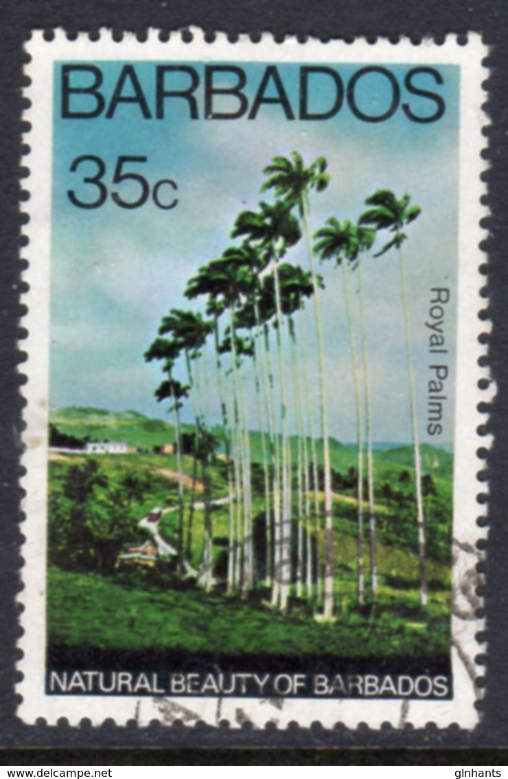 BARBADOS - 1977 35c BEAUTIFUL BARBADOS STAMP FINE USED SG 578 - Barbados (1966-...)