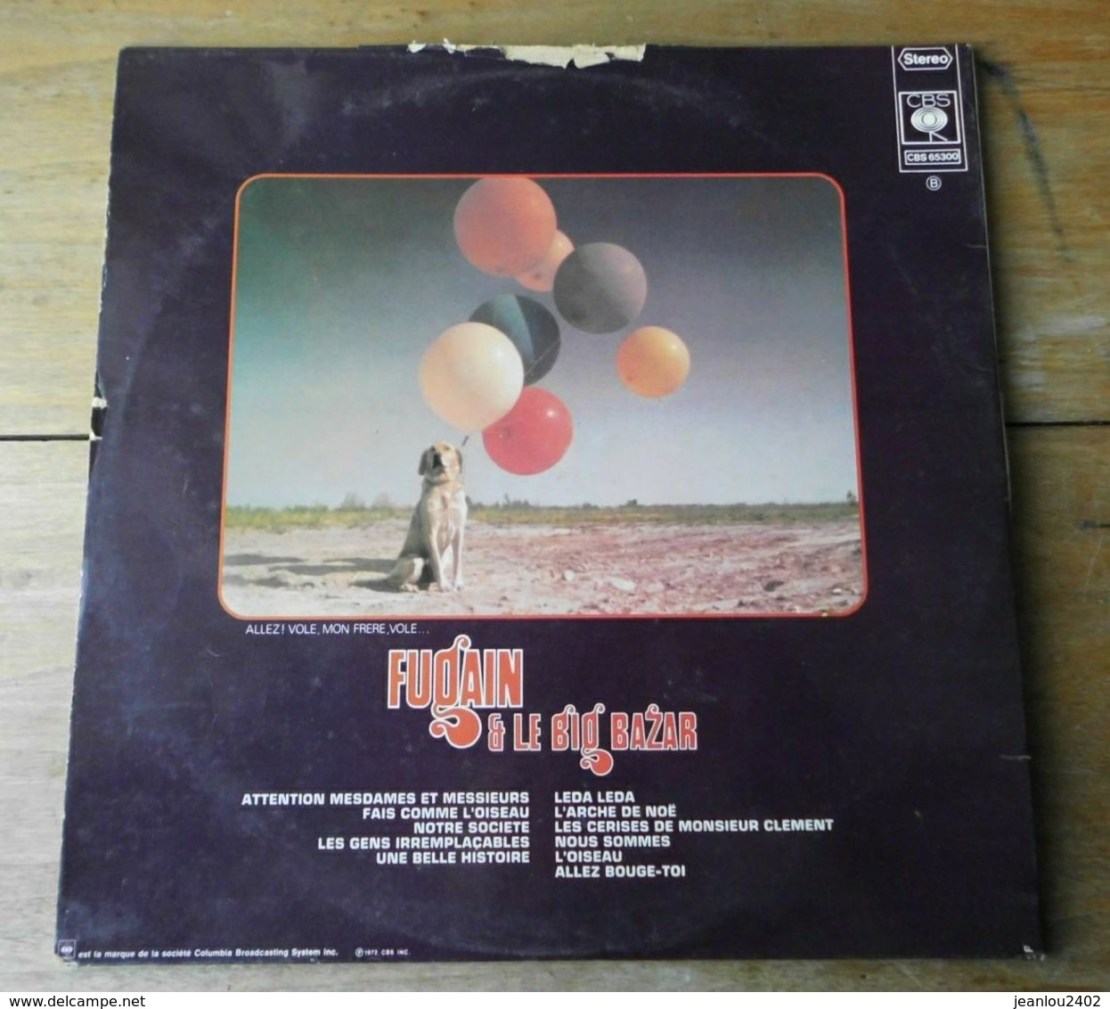 Vinyle "Fugain & Le Big Bazar" - Collectors