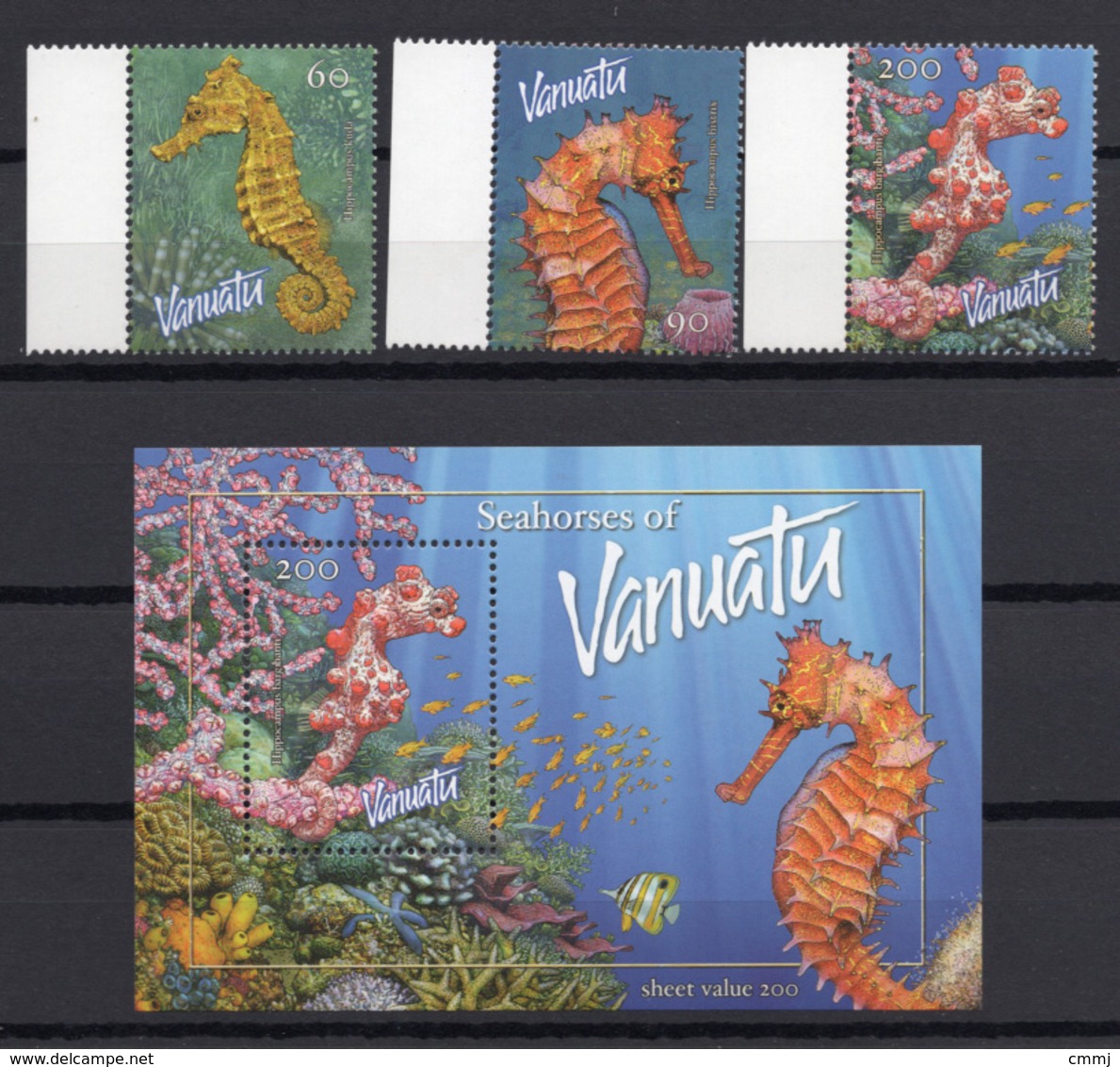 2003 - VANUATU  -  Catg.. Yv. 1164/1166+BF - NH - (UP.207.9) - Vanuatu (1980-...)