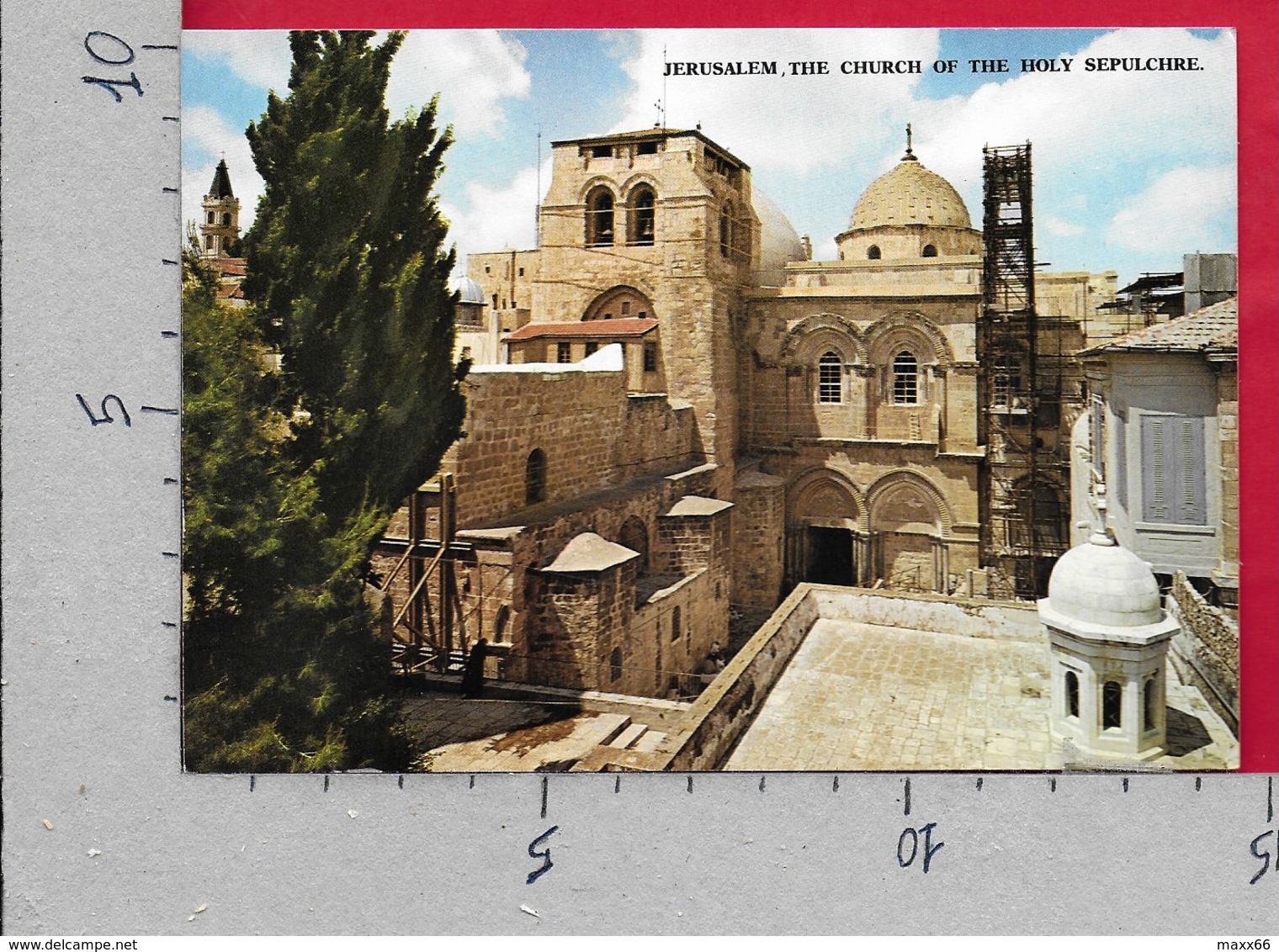 CARTOLINA NV ISRAELE - GERUSALEMME - The Church Of The Holy Sepulchre - 10 X 15 - Israele