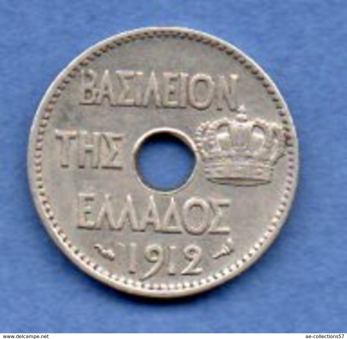 D / Grece - 5 Lepta 1912  -  Km #  62  -état  TTB - Grèce