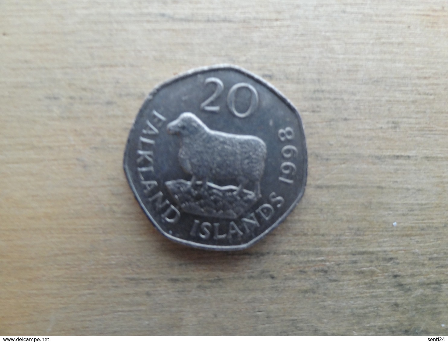 Falkland  20  Pence  1998 Km 17 - Falkland