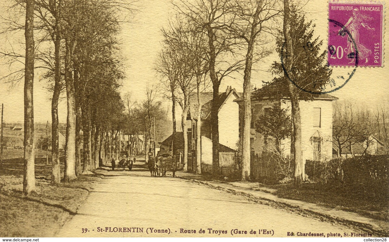 SAINT-FLORENTIN Route De Troyes " Gare De L'est " (C7994) - Saint Florentin