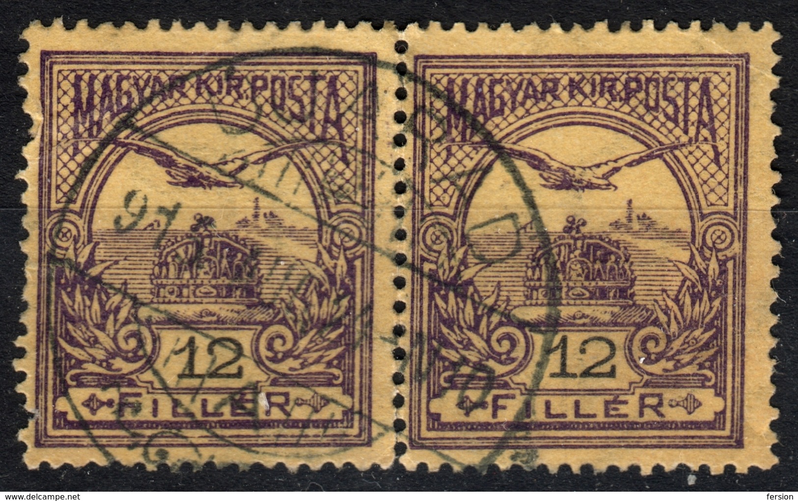 ÚJARAD Aradul Nou - TURUL 1915 ROMANIA Transylvania  - Hungary Erdély KuK K.u.K - 12 Fill. - Used - Siebenbürgen (Transsylvanien)