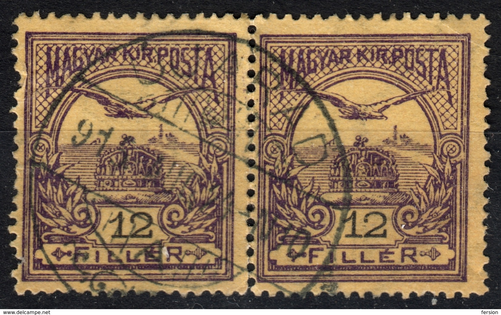 ÚJARAD Aradul Nou - TURUL 1915 ROMANIA Transylvania  - Hungary Erdély KuK K.u.K - 12 Fill. - Used - Transylvania