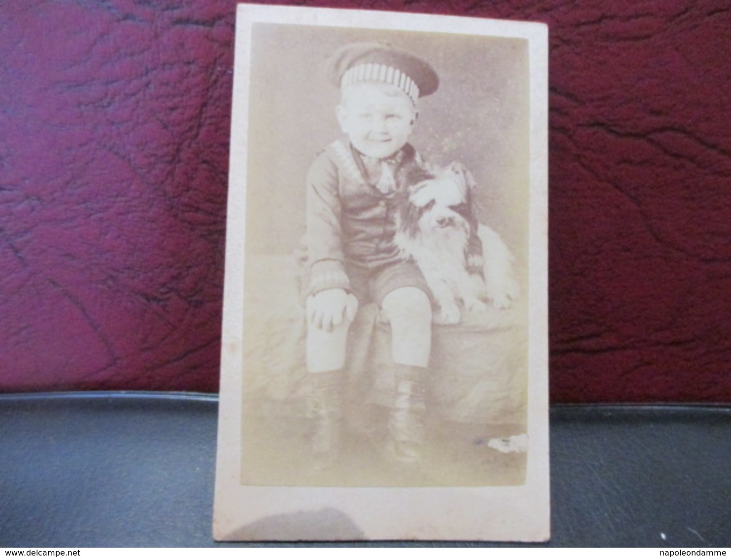 CDV - CARTE DE VISITE, 6 Cm X 10 Cm, - Anciennes (Av. 1900)