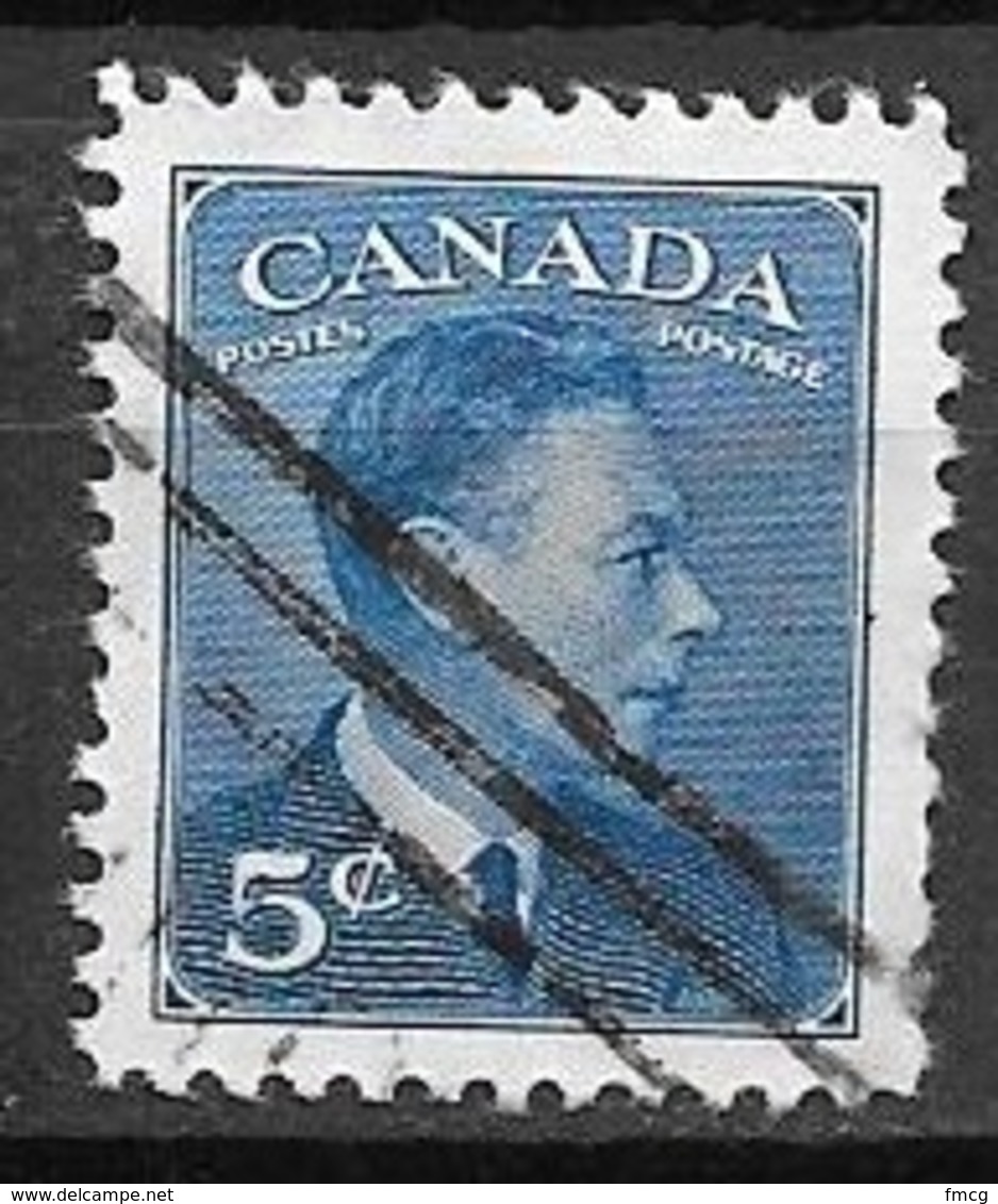 1949 King George VI, 5 Cents, Used - Used Stamps